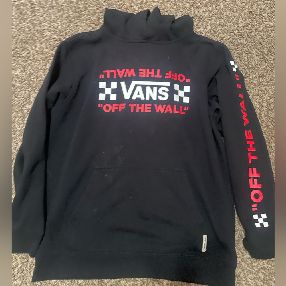 Black Vans Sweater